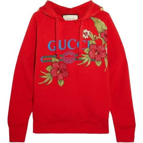 rose embroidered hoodie gucci|Gucci logo.